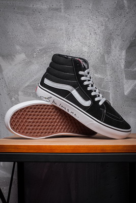 Vans High Top Shoes Women--234